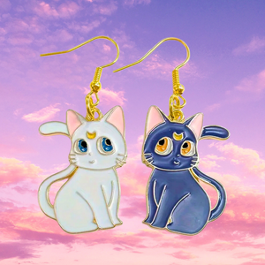 Sailor Kitten Earrings