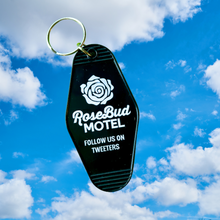 Load image into Gallery viewer, RoseBud Hotel Keychain

