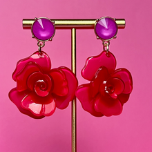Load image into Gallery viewer, Flower Charm Earrings
