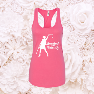 Justice for Britney Silhouette Tank