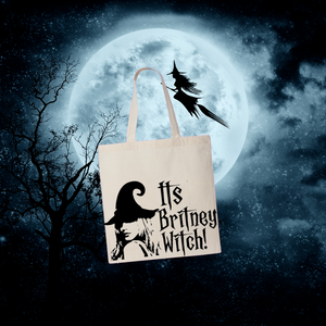 It's Britney, Witch! Silhouette Tote