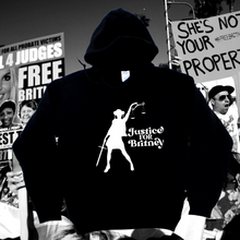 Load image into Gallery viewer, Justice for Britney Silhouette Hoodie
