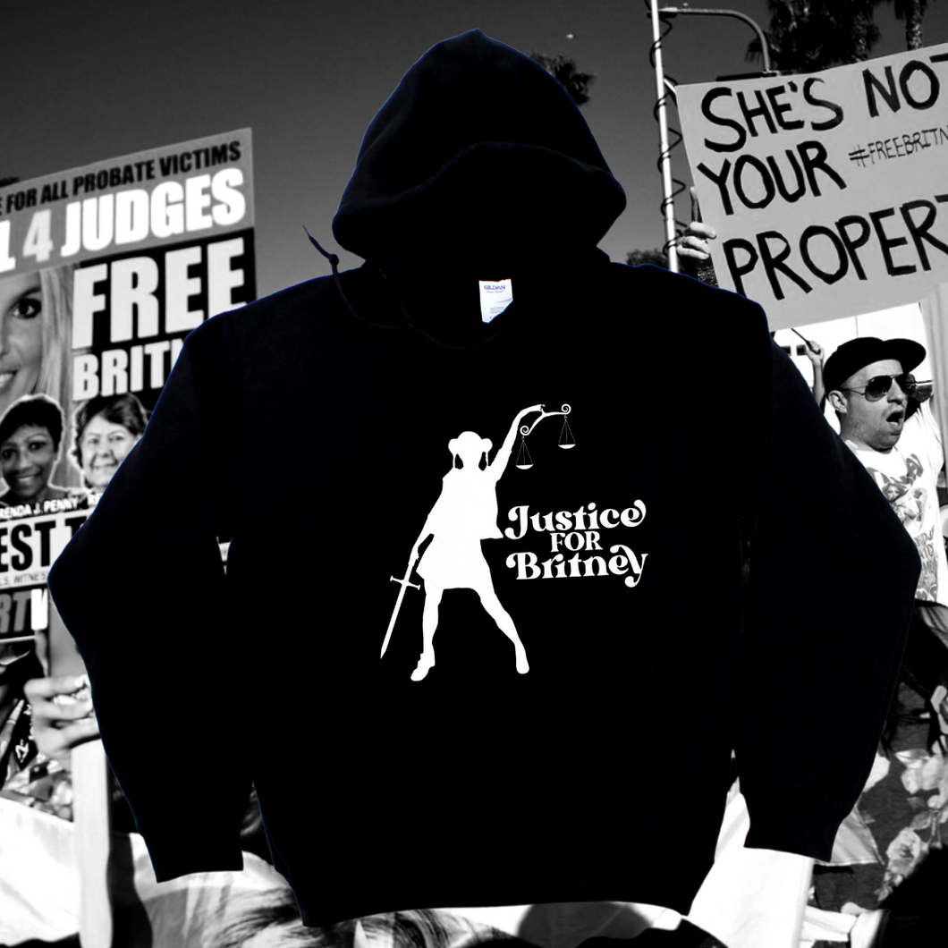 Justice for Britney Silhouette Hoodie