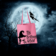 Load image into Gallery viewer, It&#39;s Britney, Witch! Silhouette Tote
