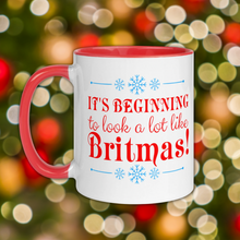 Load image into Gallery viewer, It&#39;s Beginning to look a lot like Britmas - Britney Christmas Mug
