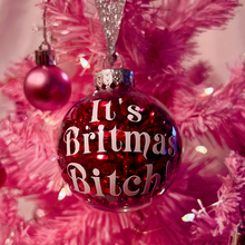 Load image into Gallery viewer, It&#39;s Britmas Bitch! Round Ornament
