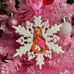 Oh Baby, Baby - Britmas Snowflake Ornament