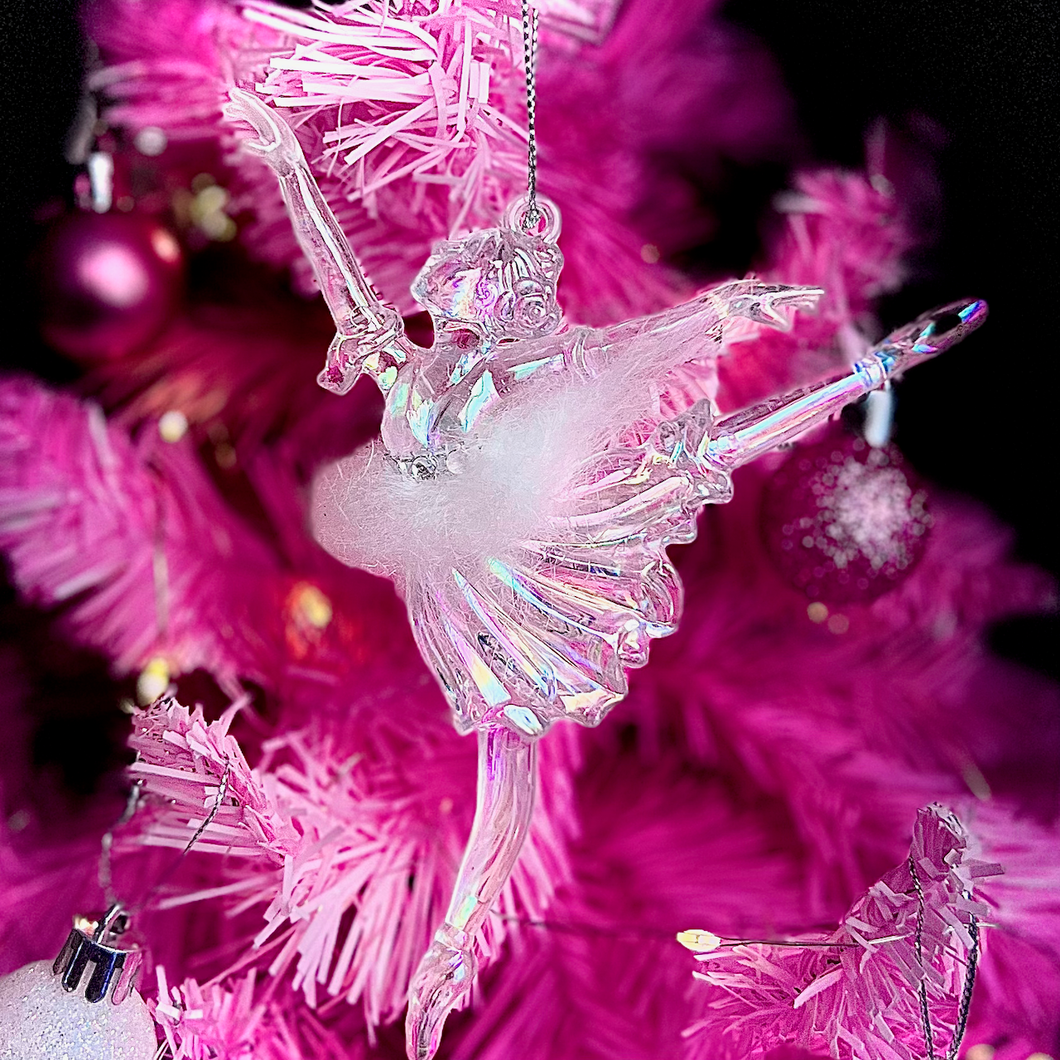Tiny Dancer iridescent Ornament