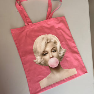 Marilyn Bubble Gum Tote