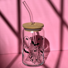 Load image into Gallery viewer, Love Ghosts Glass Can
