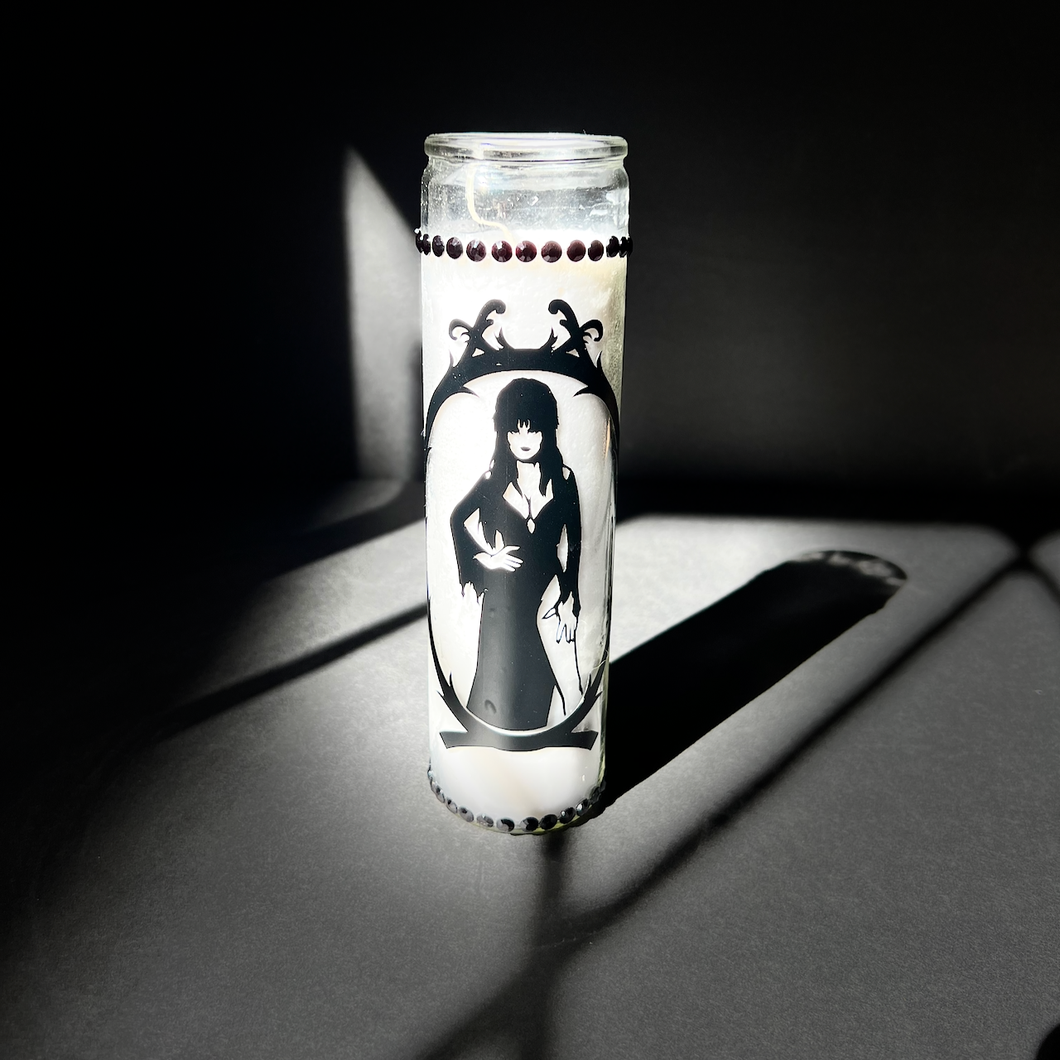 Elvira Bedazzled Candle