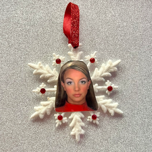 Oops! Snowflake Ornament